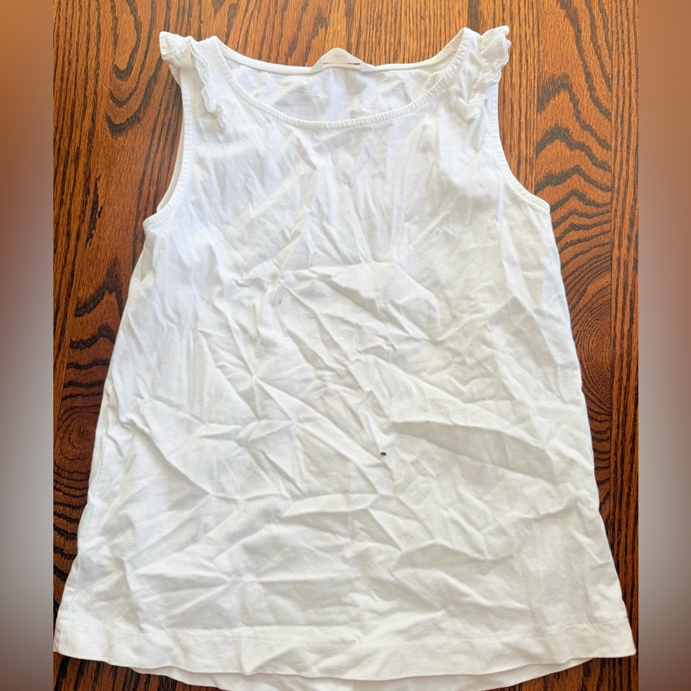 Mng Kids White Tank Top